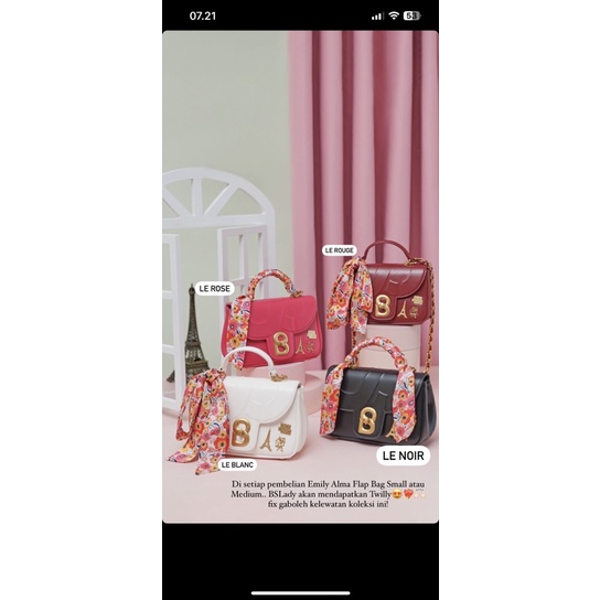 Emily Alma Flap Bag By Buttonscarves