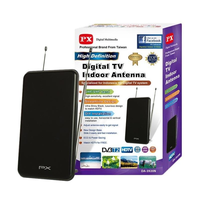 Px Antenna Tv Px Da-3920N Digital Tv Indoor Antenna #Original