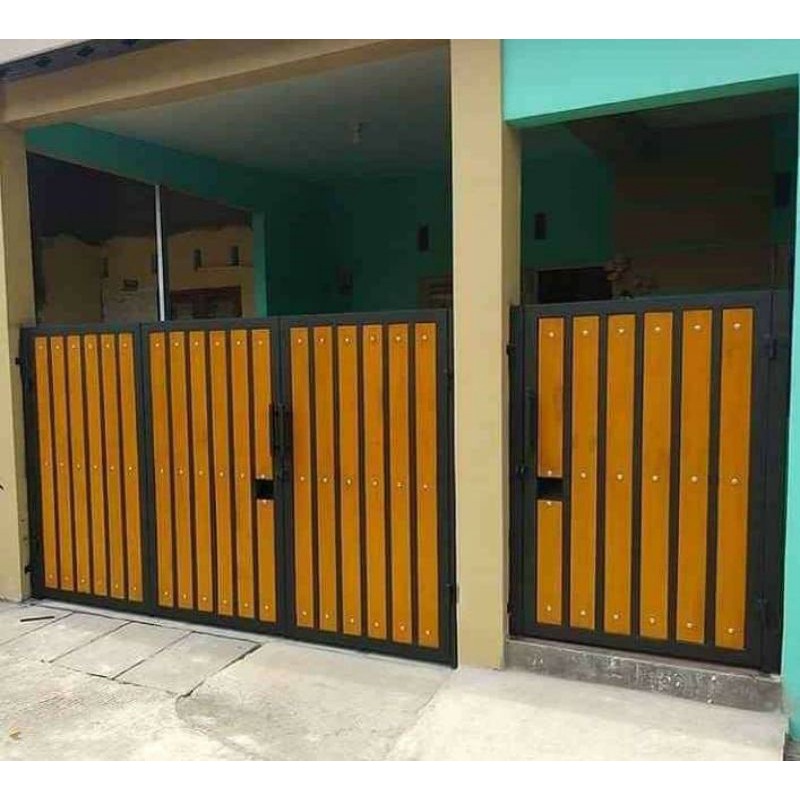 Pintu pager rumah minimalis