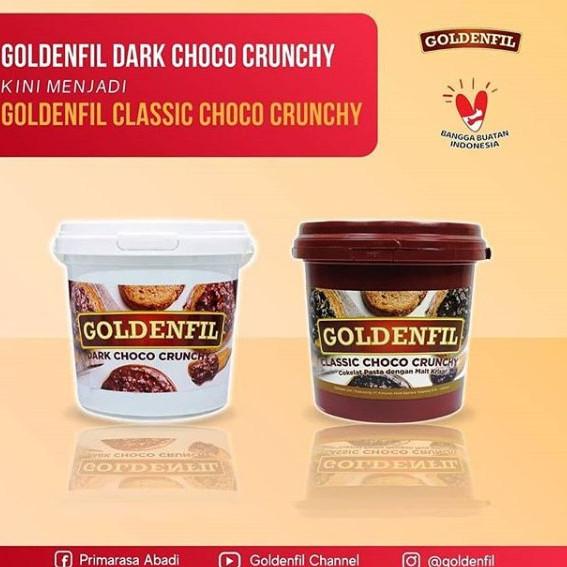 

(Code(L35W)㊛) JennToys - (PROMO) GOLDENFIL Selai CRUNCHY | CHOCO | HAZELNUT | DARK CHOCO | TIRAMISU | GREEN TEA proses cepat
