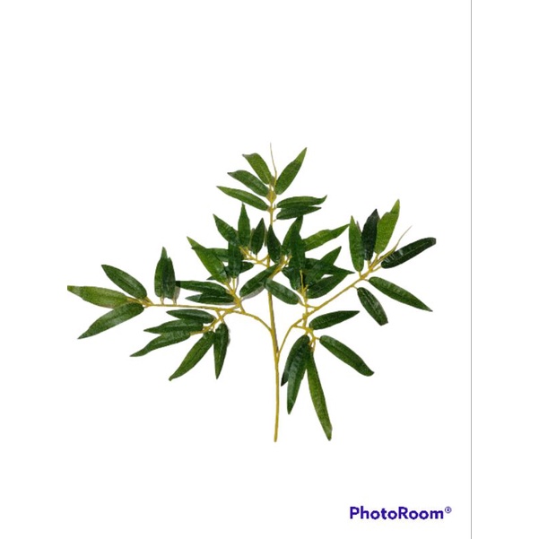 DAUN BAMBU ARTIFICIAL/BAMBU PLASTIK/BUNGA PLASTIK/BUNGA HIAS