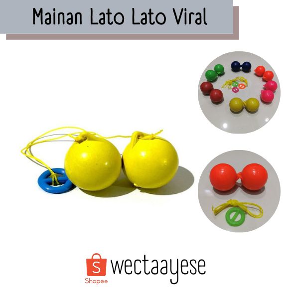 VIRAL  Mainan jadul lato lato bola etek etek / katto katto tik tik tok tok / mainan tradisional latt