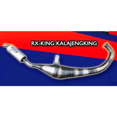 KNALPOT RACING KALIBER KALAJENGKING ALUMINIUM KOLONG RX KING