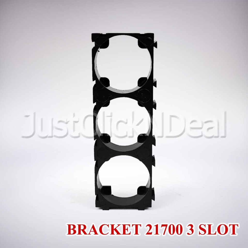 Bracket Holder Baterai 21700 3 Slot