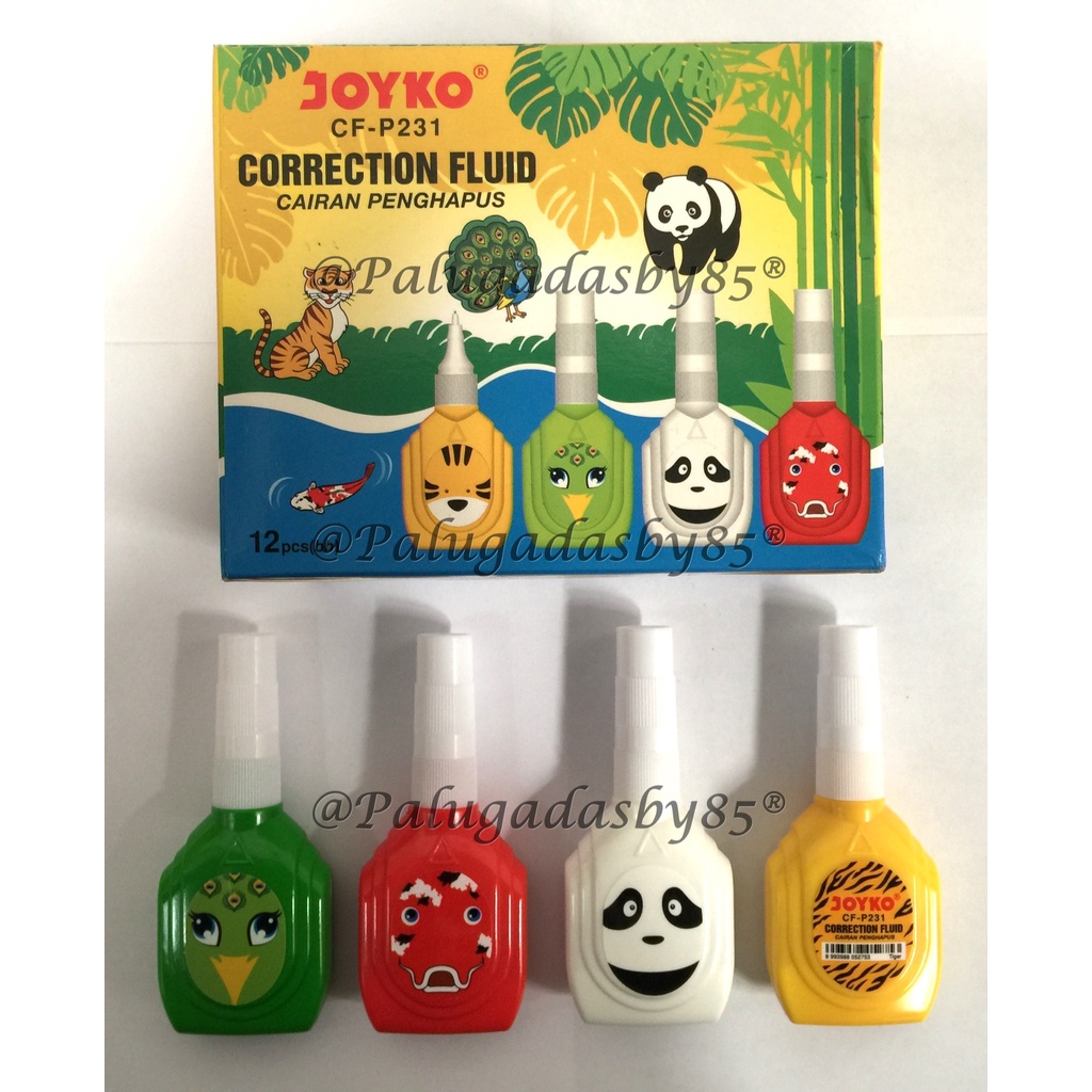 

(1 Biji) Correction Fluid JOYKO CF-P231 / Correction Fluid Cairan Koreksi Penghapus Cair Joyko CF-P231 / Tipe X Joyko CF-P231 / Joyko CF P231 / Joyko CFP231