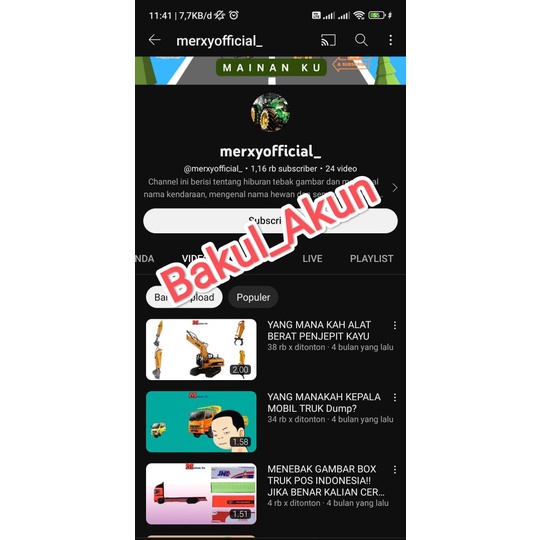 akun youtube sudah monet akunyoutube tua lawas paket monetisasi 1000 subscriber jual channel premium