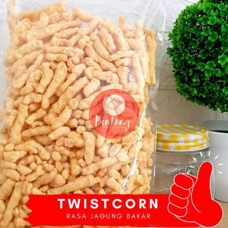 

TWIST CORN 250gr JAGUNG BAKAR (TES)
