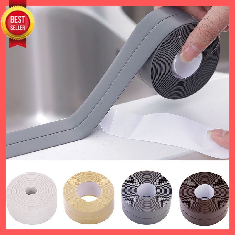 GOS B102 - Tape Perekat Sticker Anti Jamur Air Minyak PVC Wastafel Dapur Kamar Mandi