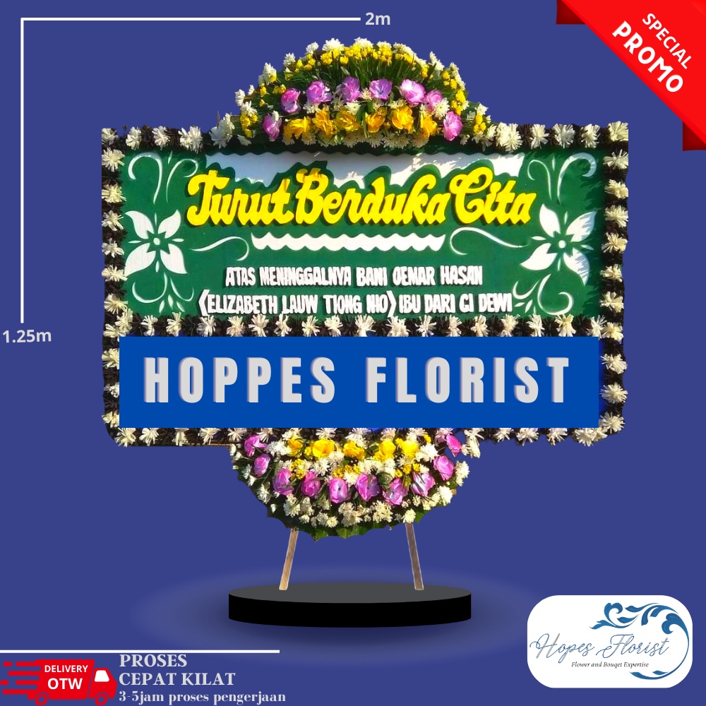 Karangan Bunga Papan Duka Cita Rumah Duka Jelambar / Papan Bunga Duka Cita Jakarta