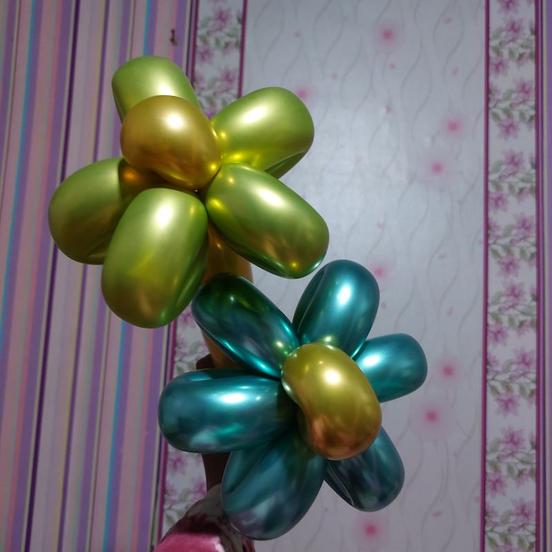 BUNGA BALON UNTUK BUKET/HADIAH ULANG TAHUN/WISUDA/SEMPROTULATION