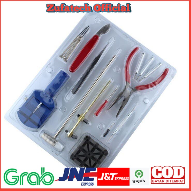 Alat Reparasi Servis Jam Tangan Set 16 PCS - WW082