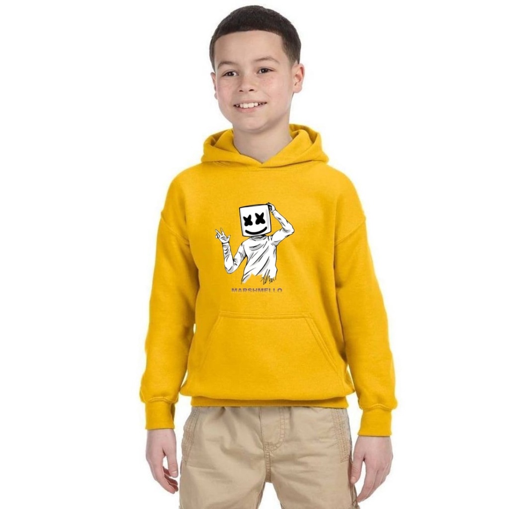 HOODIE ANAK SWEATER MARSHMELLO UNTUK ANAK 2-10 TAHUN BISA COD KE259