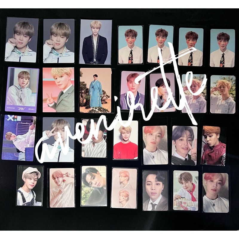 JIMIN BTSW BTS WORLD PHOTOCARD ORUL SKOOL LUV AFFAIR SLA REG SA HYYH 1 2 YOUNG FOREVER LY MOTS 7 ANS