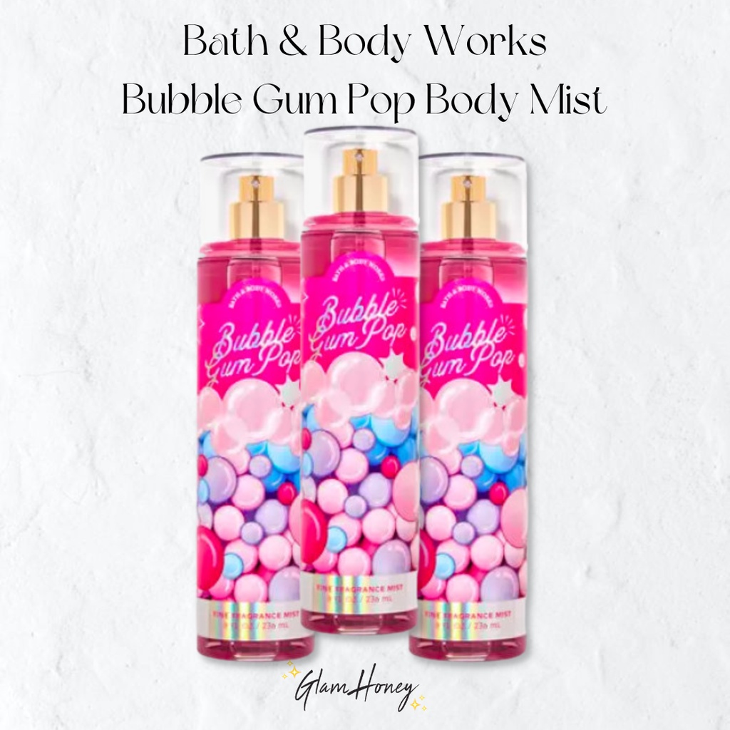 Bubble Gum Pop - Bath and Body Works (Bodymist @236ml) Parfume