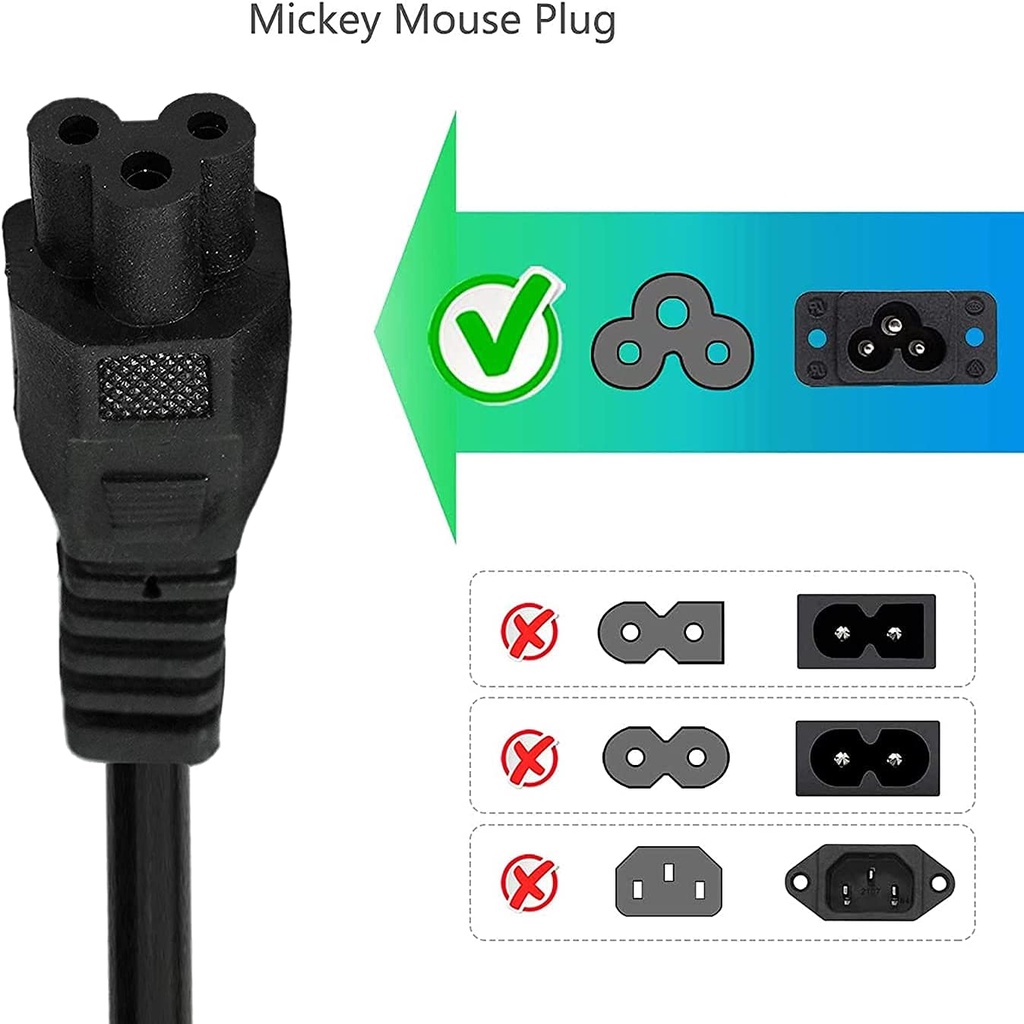 【LIPI】Kabel Power Cable Power Adaptor Charger Laptop Notebook