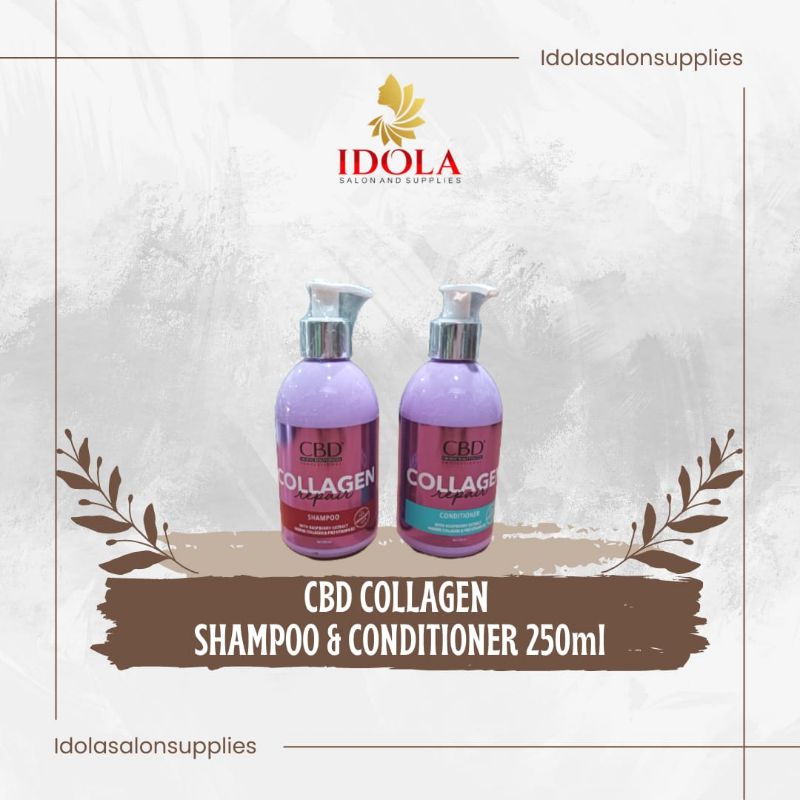 Jual Cbd Collagen Repair Shampoo Conditioner Ml Shopee Indonesia