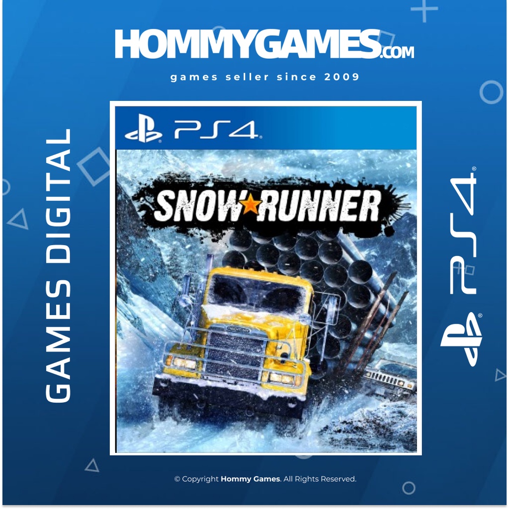 Snow Runner PS4 &amp; PS5 Digital Games