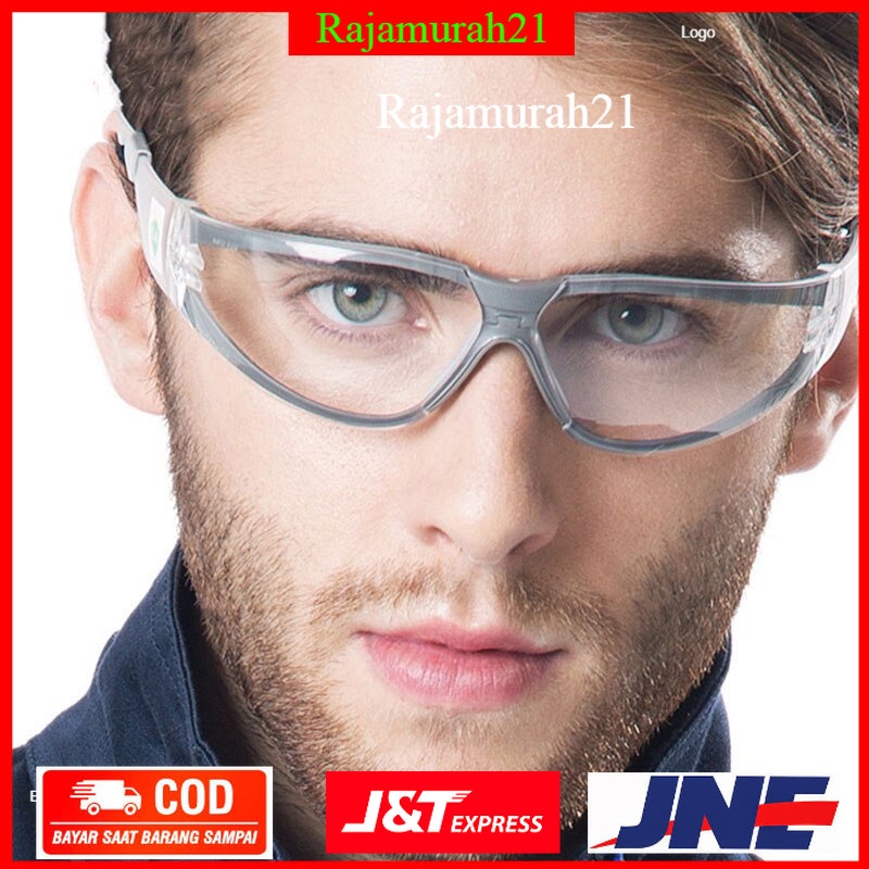 3M Kacamata Safety Googles Anti Fog Dust - Transparent - E3OT04TP