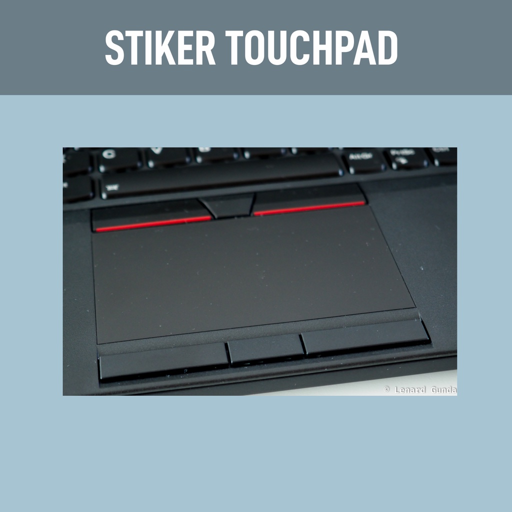 GARSKIN STIKER TOUCHPAD Hitam doff