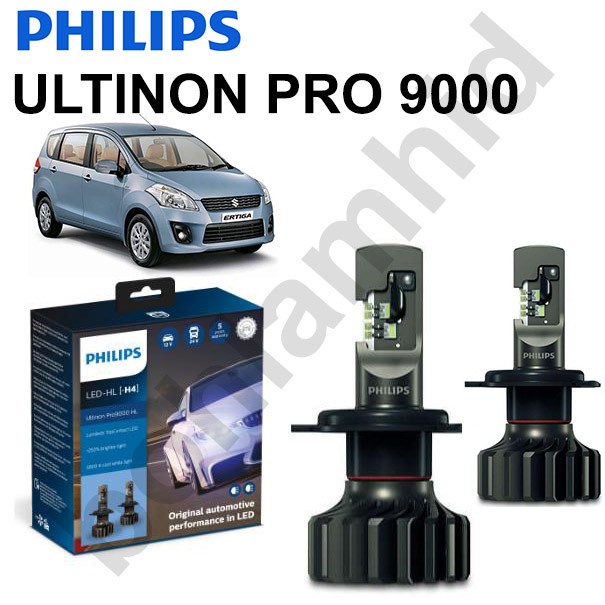 Lampu Mobil LED Suzuki Ertiga Philips ULTINON PRO9000 H4 (Pro 9000)