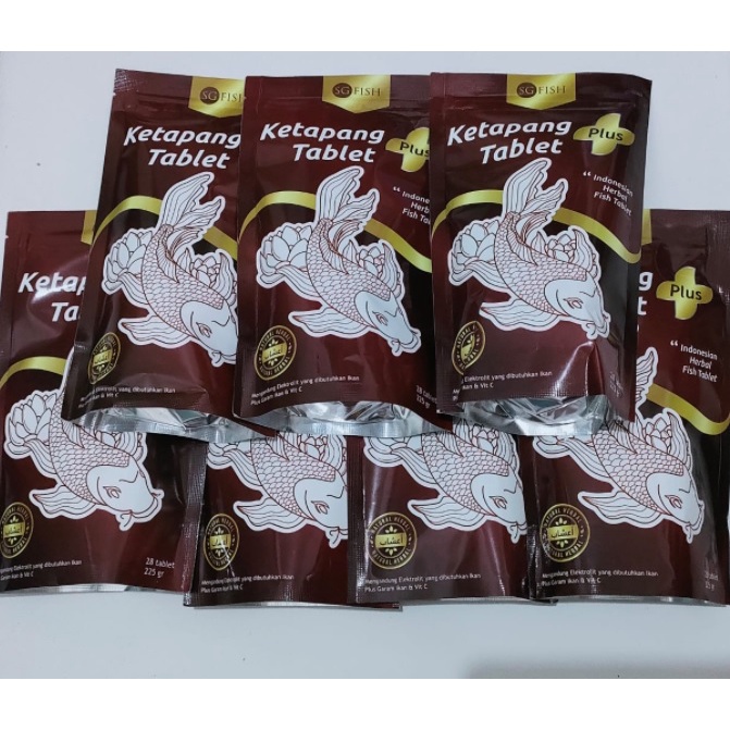 KETAPANG TABLET 225gr 225 gram PLUS EKSTRAK SG FISH