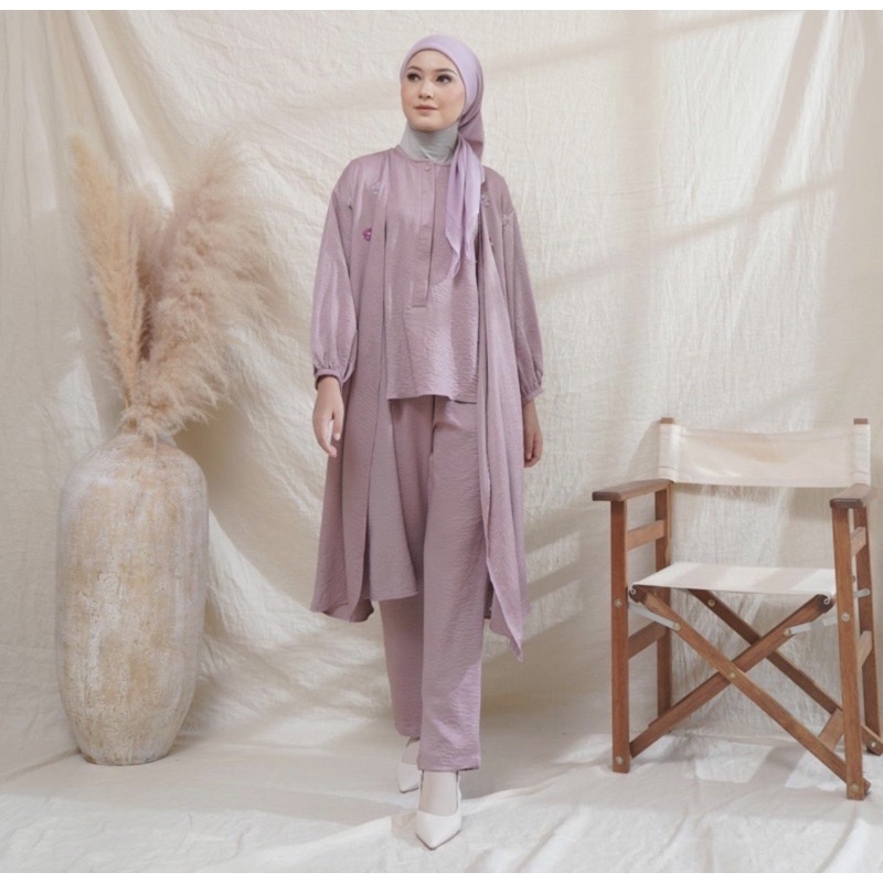 Aluna Set - Setelan Wanita - One Set Kulot Premium