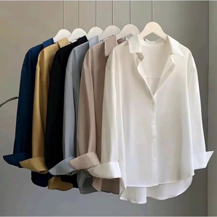 kemeja wanita viral murah nampol kemeja wanita atasan wanita kekinian 2022 viral ootd baju wanita ke