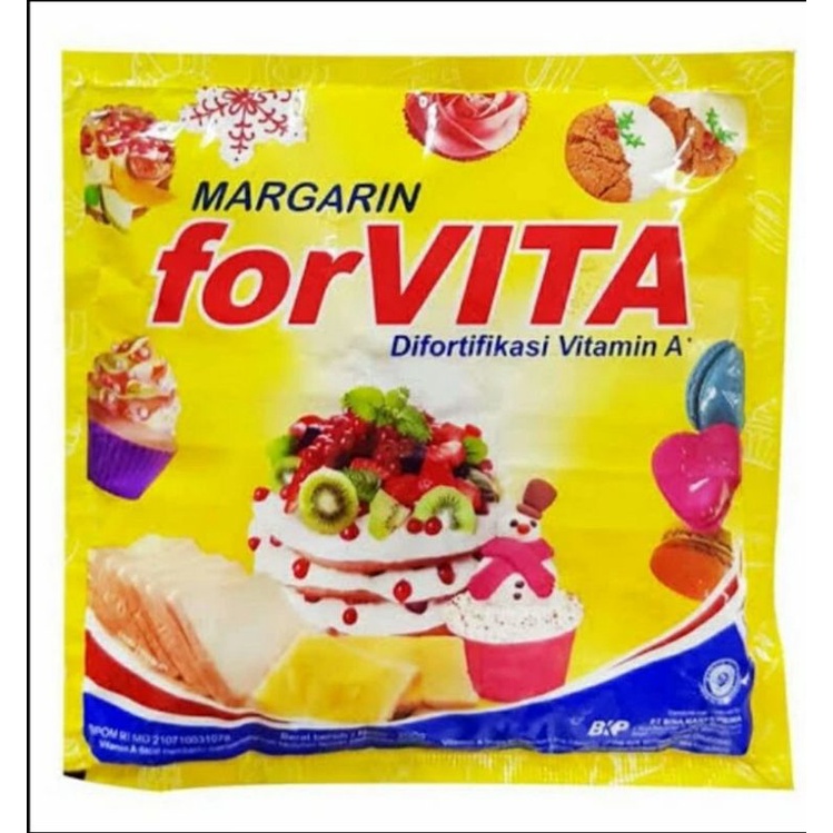 

FORVITA MARGARINE MENTEGA 200 GR / MENTEGA FORVITA SACHET / MARGARIN MENTEGA MURAH