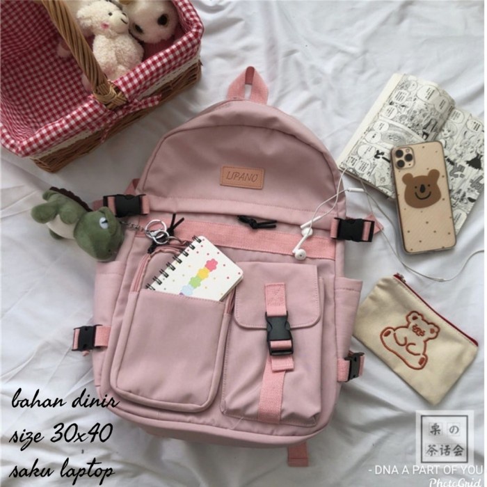 [GTS] - Tas Ransel Sekolah Wanita Remaja Fashion Trend Korea