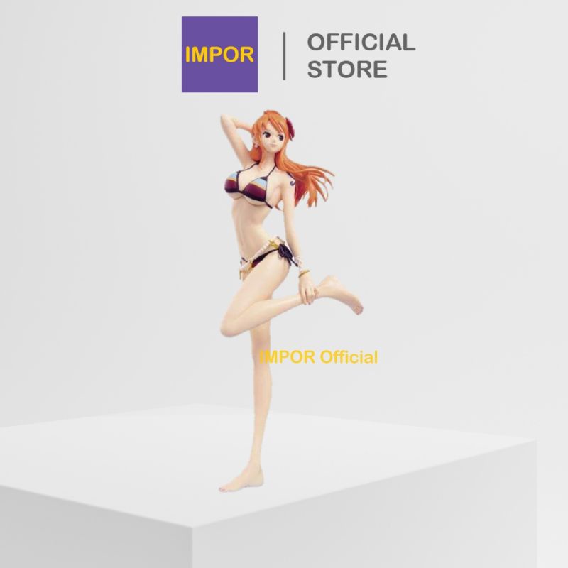 IMPOR Nami One Piece Glitter Glamours Walk Style Banpresto Bandai Figure