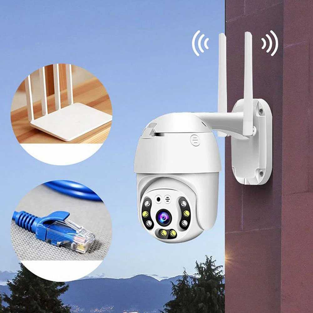 V380 Kamera CCTV WiFi PTZ Smart Camera 1080P - P2 ( Mughnii )