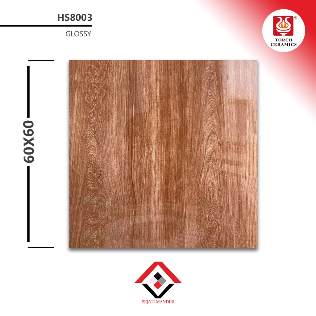 granit 60x60 - motif kayu - torch HS8003