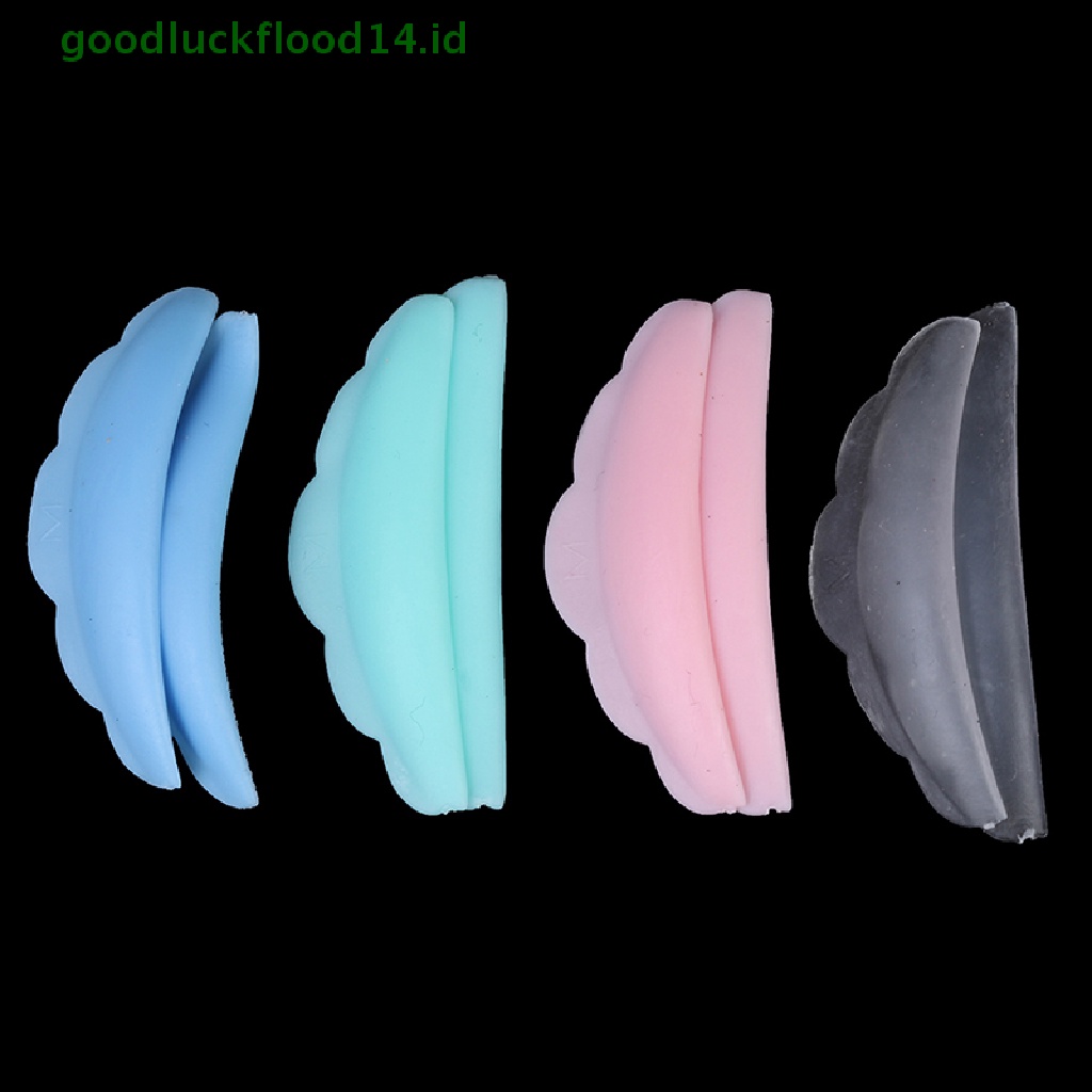 [GOOGFOUR] 10pcs Set Silicone Eyelash Perm Pad Daur Ulang Bulu Mata Perisai Lifg Pengeriting Lucu [TOP]