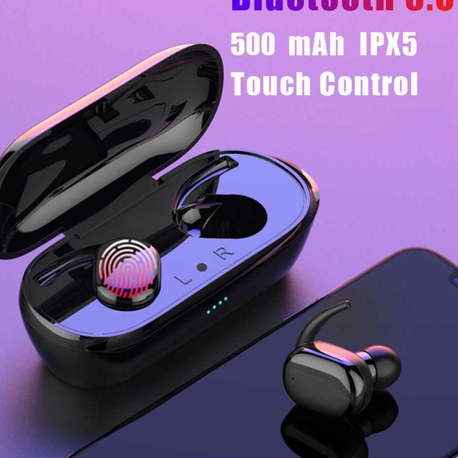 Rekomendasi DENNOS TWS Y30 Headset bluetooth full bass asli earphone Original True wireless earbuds 