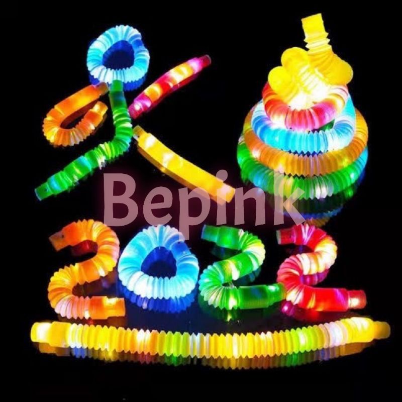 LIGHT UP POP TUBE PIPES POP/ SELANG LAMPU PIPA LED (BEPINK OFFICIAL)