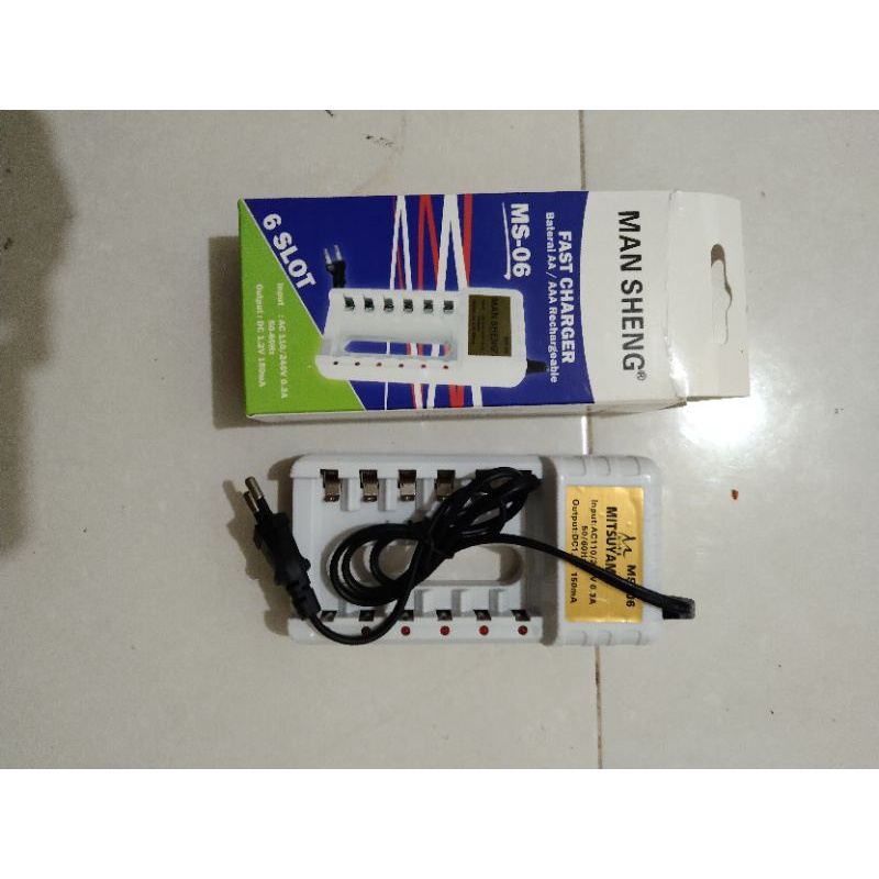 Charger Baterai A2 A3 Mitsuyama 06 Kualitas Terbaik