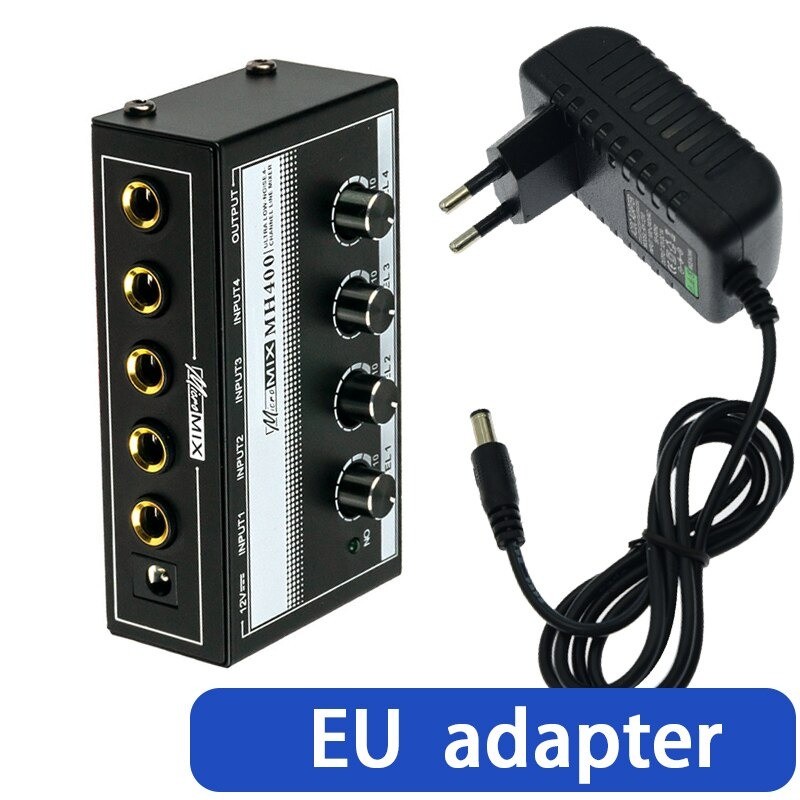 Professional Karaoke Mixer Amplifier 4 Channel