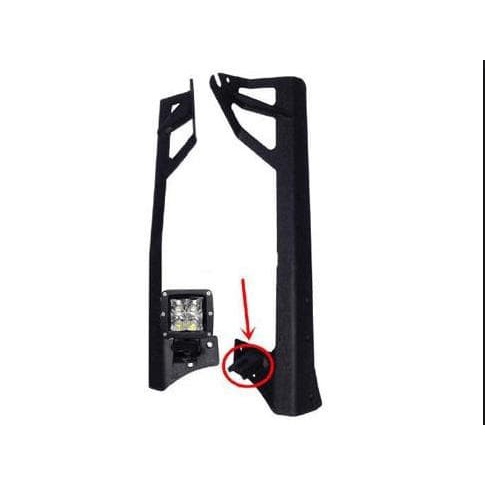 Bracket Combo Spot Light + Light Bar LED 50-52inch Jeep Rubicon JK