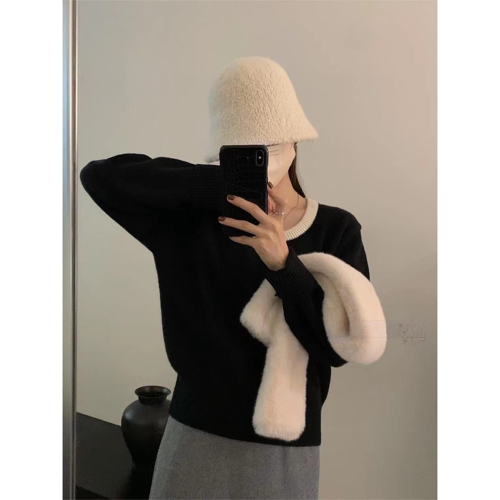 Zetta Sweater Soft Knit - Sweater Soft Korea - Atasan Wanita Rajut Import TM (M1107)
