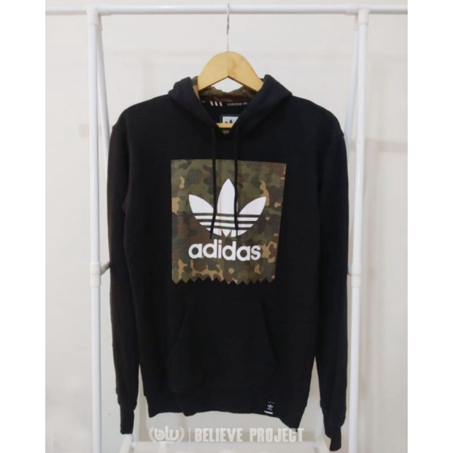 Hoodie Adidas Skateboarding Camo Print Original