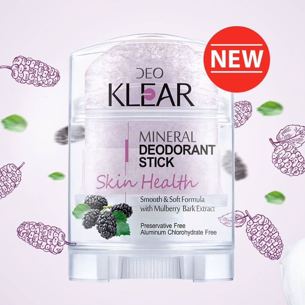 [TERMURAH] DEO KLEAR Mineral Deodorant Stick 70 gr | Win Metawin Brightwin | Browit.id