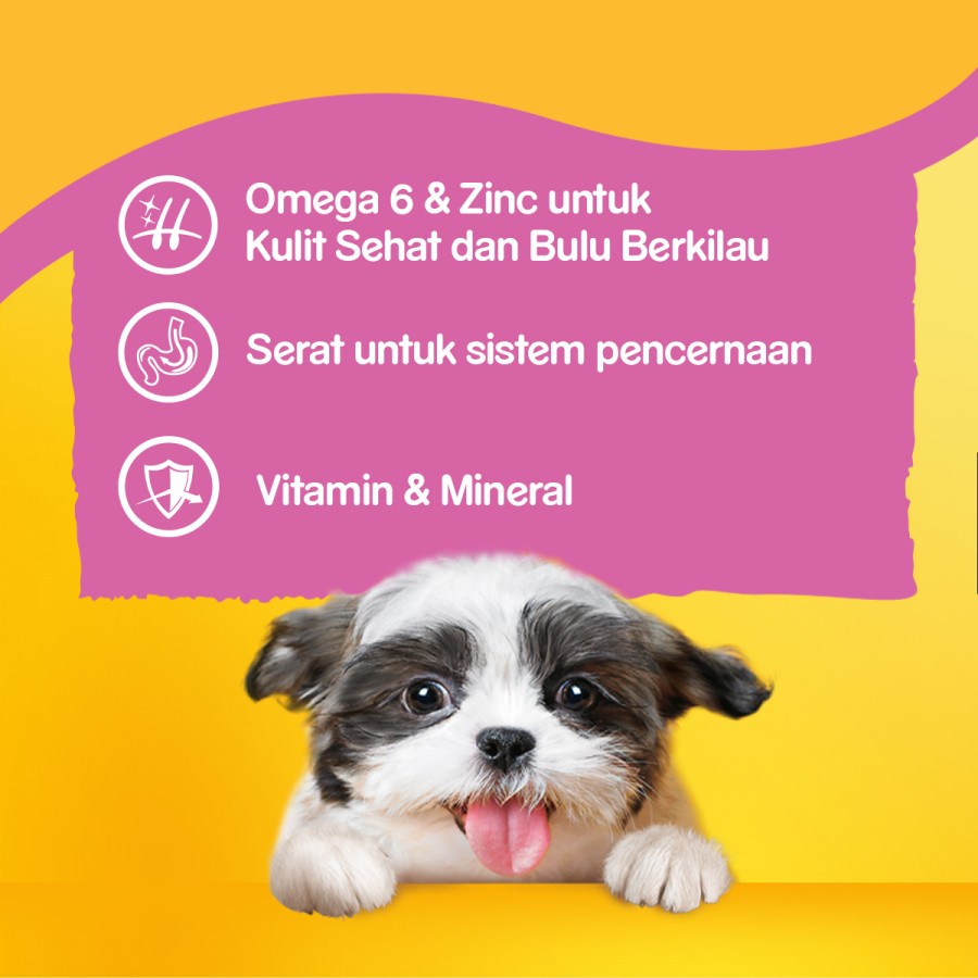 Pedigree PUPPY Pouch Wet Food 130gr - Makanan Basah Anak Anjing