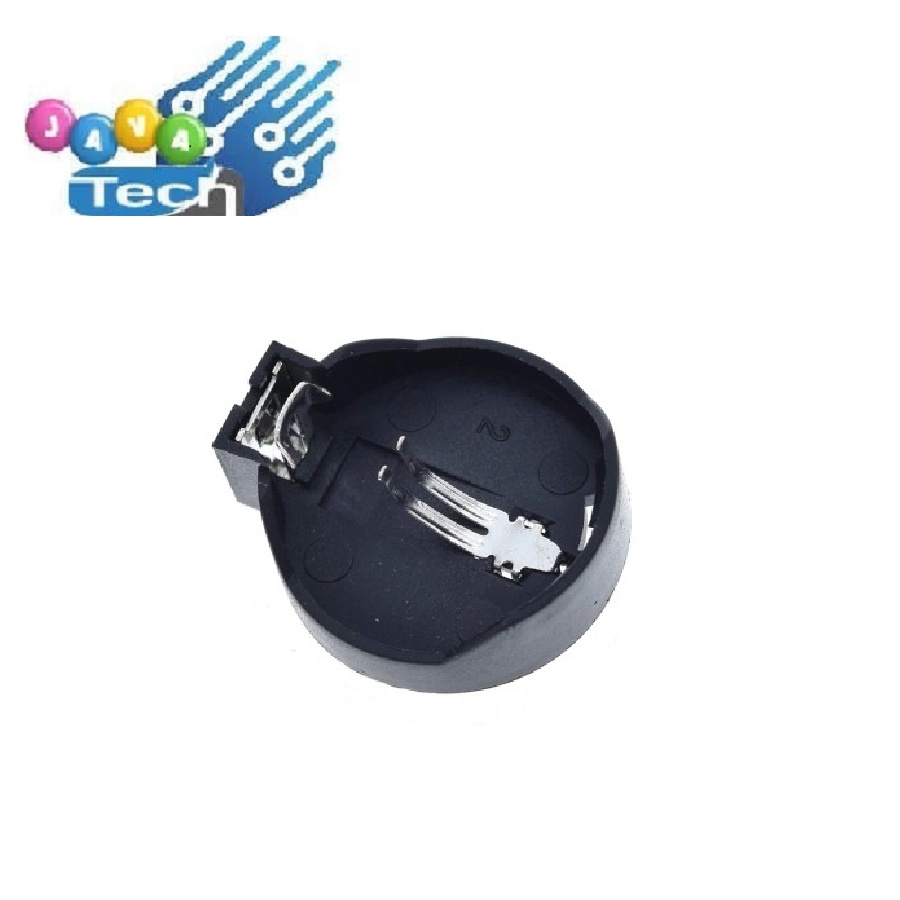 Soket Baterai Kancing CR2032 3V CMOS Battery Holder Socket