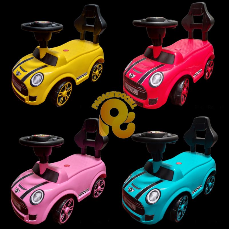 Mainan Mobil Dorong Sedan Mini Ada Musik Mobilan Anak