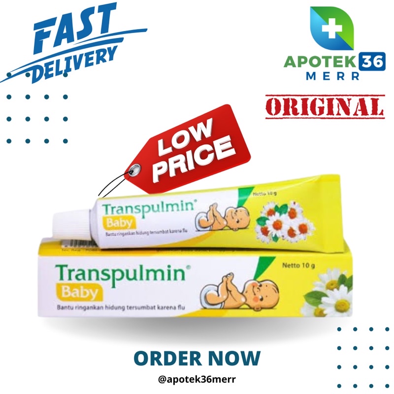 TRANSPULMIN baby Bayi BALSEM BABY 10Gram