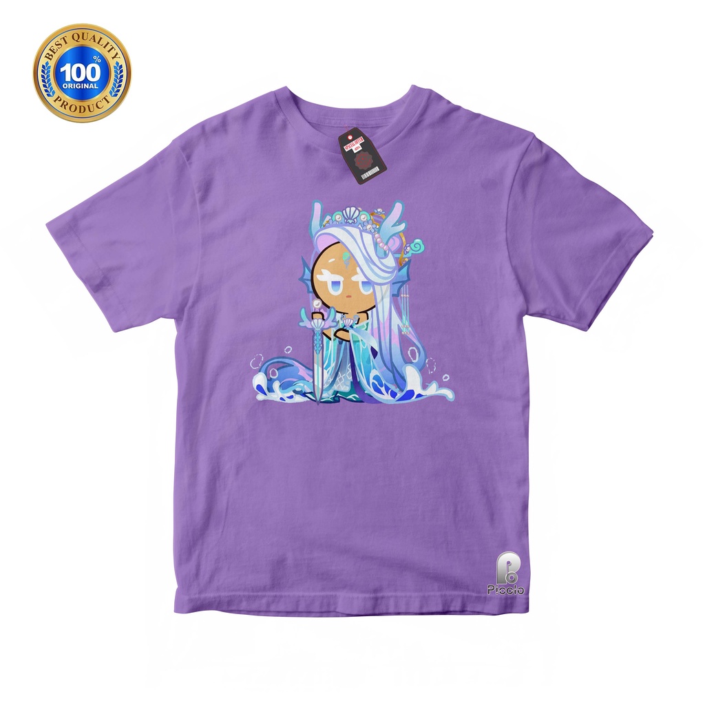 BAJU ANAK KAOS ATASAN ANAK MOTIF COOKIE RUN KINGDOM Bahan COTTUN