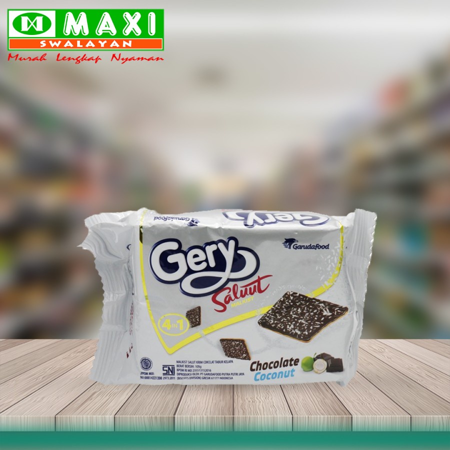 

Gery Malkist 105gr Coklat Kelapa