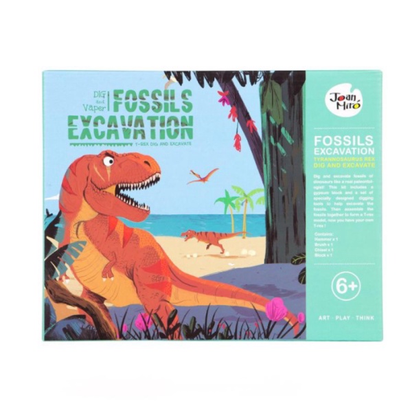 

Unik excavation tyrannosaurus Joan mainan edukasi miro anak Limited fossil rex