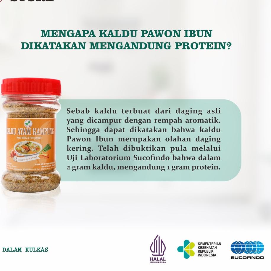 

ス Kaldu Ayam Kampung Pawon Ibun Non Gula Garam Terlaris