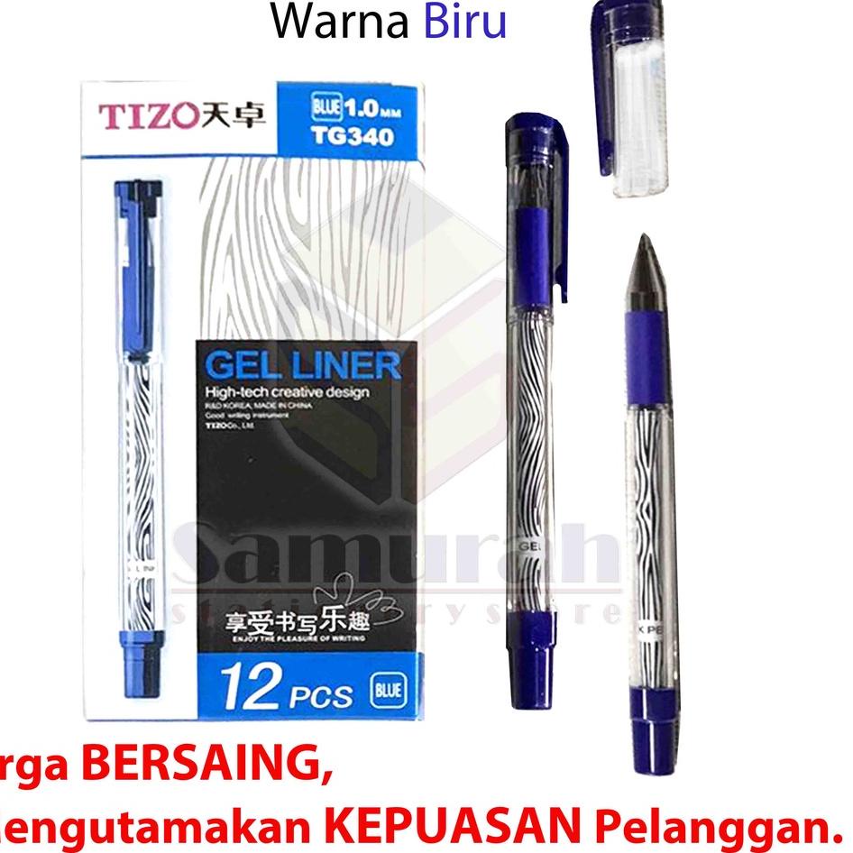 

Jangan Ragu Order Pen Gel Liner TIZO TG-340 1.0 mm / Ballpoint Cair Tebal 1 mili TG 340 / Pulpen GelLiner Cabut...